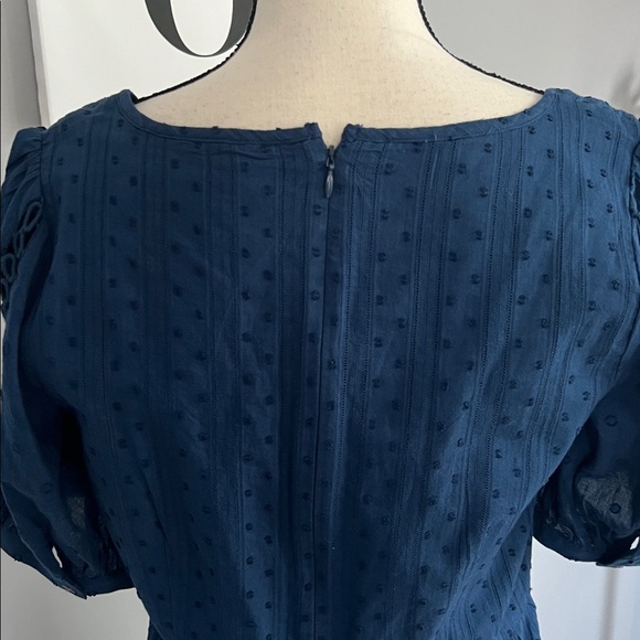 LOFT Swiss Dot Ruffle Dress - Picture 6 of 12